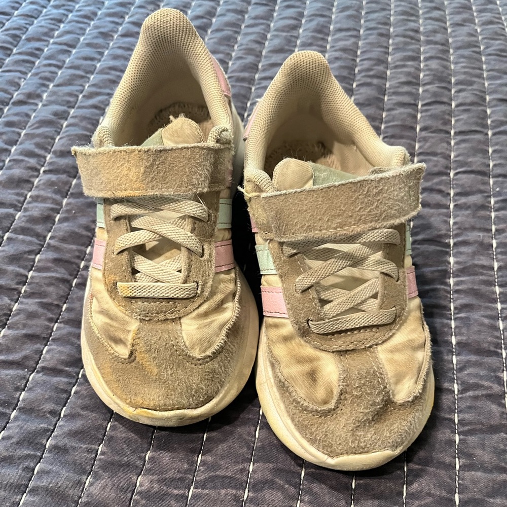 Kids Adidas Velcro Sneakers